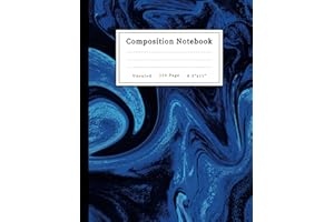 Unruled Composition Notebook: Blue Marble Unruled Composition Notebook 8.5 X 11 Inch,120 Pages, Unruled Composition Notebook For Girls And Unruled Composition Notebook For Boys.
