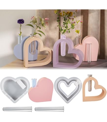 Lot de 10 tubes à orchidée, pour arrangements floraux, eau (6 CC, 14 x 58 mm