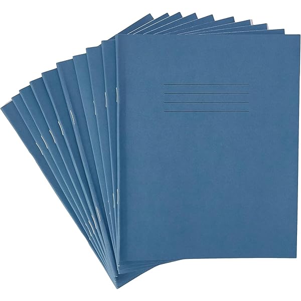 Rhino 8 X 6.5 Exercise Books, 48 Page / 8 Lined Paper Notebook, 10