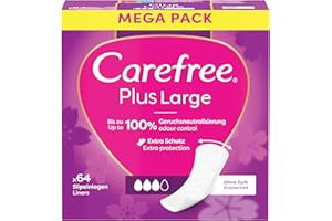 Carefree Plus Large 64 szt.