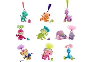 Cave Club huevos de dinosaurios con muñeca y accesorios para niños y niñas +4 años (Mattel GNL97)