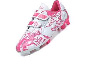 Unitysow Scarpe da Calcio Ragazzi all'aperto Sportivo Professionale Teenager Scarpe da Calcetto 28-38 EU