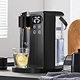 【TTQK】Water dispenser quick heating desktop 3L direct drinking machine small water purifier Adjustable Temperature，Portable Automatic Constant Temperature Hot Water Purifier for Home and Office【Black】
