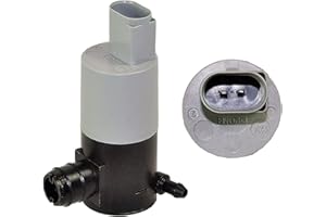 D2P Windscreen Washer Pump Replacement For Rear Front Compatible With Range Rover L322/Mk3, Range Rover Sport Replaces DMC500040