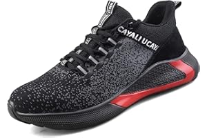 UCAYALI Scarpe Antinfortunistica Leggere Scarpe da Lavoro con Punta in Acciaio per Uomo Donna Gr.36-48