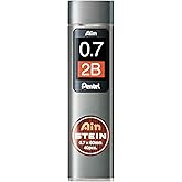 Pentel Mekanik Kurşun Kalem Ucu, 40 Adet, 0.7 mm, 2B
