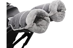Handwärmer Kinderwagen, Homord Kinderwagen Handschuhe Warmer Winddicht Handmuff Universaler und Wasserabweisender Muff mit Fleece und Baumwolle für Buggy