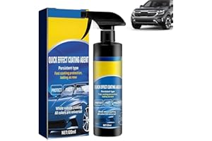 HJJH Quick Effect Coating Agent Spray, 3-in-1 Efficient Coating Renewal Spray, Repariert Car Coating Spray, Nano Auto Beschichtungsspray, Autolackspray für Glanz und Schutz (1)