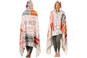 Ahnona Geschenke für Frauen, Achtsamkeits Decke, Sorgenfresser Decke, Teenager Mädchen Geschenke, Wellness Geschenke, Beste Freundin Geschenke, 18. 40 Geburtstag Frauen