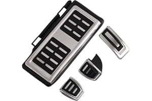 ICTRONIX MT Pedalkappen Fußstütze Sportpedale Edelstahl Pedale Kappen