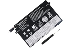 BTMKS Laptop Battery 01AV445 L17C3P51 for Lenovo ThinkPad E14 E15 E480 E485 E490 E495 E580 E585 E590 E595 L17M3P52 L17M3P51 01AV446 01AV447 01AV448 SERIES Notebook Battery[11.4V 45WH]