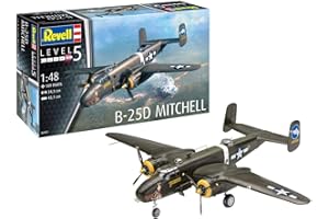 Revell 04977 Maquette d'avion B-25C/D Mitchell échelle 1/48 - Niveau 5/5