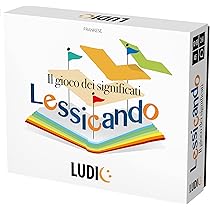 Ludic Rubalettere Una supersfida sfida di lessico e… velocità! IT59858 Gioco Di Società Per La Famiglia Per 2-6 Giocatori Made In Italy