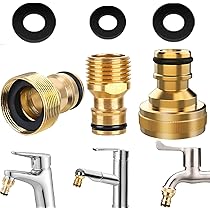 2 Adaptateurs Universels Laiton Pour Robinet Et Tuyau D'arrosage - Filetage 3/4" - Pour Jardin, Irrigation, Nettoyage