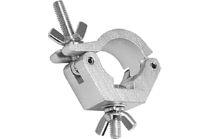 MEZOKUCEL Morsetti per Luci Scena 29-35mm Morsetto per Traliccio Luci, Truss Clamp Ganci Tralicci Luci Uso per Strutture per Palco, Gancio Morsetto da Palcoscenico per Altoparlanti o Accessori di illuminazione