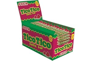 FIESTA Tico Tico Barra de Chicle Sabor Sandía - Caja de 150 unidades