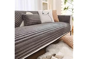 YWQJL Samt Sofabezug Sofaschoner rutschfest 1 2 3 4 Sitzer,l Form Sofaüberwurf,Sofa Überzug Ecksofa Pets Dog Couch Überzug Couch Überzug Sofa Überwurf (#9, 110x160cm)