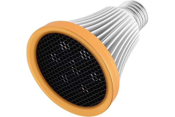 MAINENG Ampoule UVA UVB pour Reptiles et Amphibiens, Lampe LED 8508 avec Lumière UV