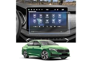 CDEFG Kompatibel mit Skoda Octavia 4 RS Combi 2025 2026 Facelift Navigation Schutzfolie 4H Kratzfest 13 Zoll GPS Displayschutzfolie Navi Folie Octavia IV 2025 Zubehör 2 Stück