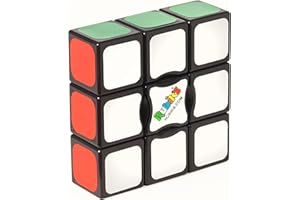 Rubik's Edge | 3x3x1 Würfel für Anfänger, einlagiges Puzzle-Spielzeug
