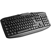Everest Kb-250U, Multimedia Q Klavye, T&uuml;rk&ccedil;e, Siyah