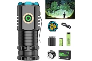 MADGININE Blitron High Powered Torches Blitron Torch Blitron Flash Light Torch Camping Pocket Torches LED Super Bright Rechargeable Long-Lasting & Waterproof Flashlight for Camping Travel Hiking Kids