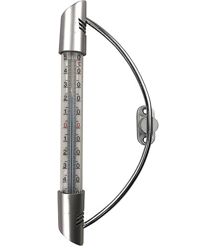 Esschert Design Wandthermometer Vogel - Gusseisen 27,3cm Fahrenheit & Celsius