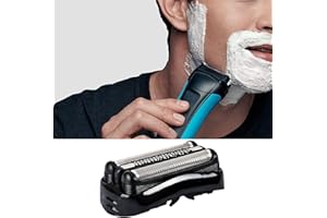 LURORA2021 Braun Series 3 Głowica do Golarki Elektrycznej - Wymiana Ostrza 21B do Codziennego Użytku i Podróży (1 Sztuka)