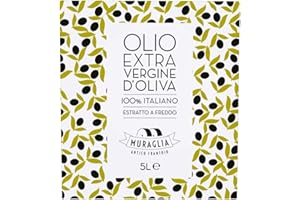 MURAGLIA ANTICO FRANTOIO Frantoio Muraglia, Bag in Box di Olio Extra Vergine d'Oliva con Dosatore da 5 lt, Fruttato Intenso