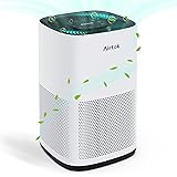 AIRTOK Purificatore d'Aria, Copertura Massima 793 Piedi Quadrati (75㎡), Purificatore Aria 3 Velocità con Filtro HEPA True H13