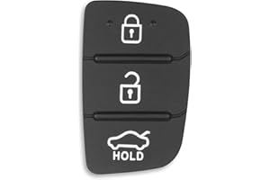 FINTERRY Clés de voiture 3 boutons pour KIA Hyundai i10 i20 i30 ix20 ix35 Ceed Soul Venga Sportage