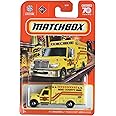 Matchbox International Workstar Ambulance, Yellow 38/100