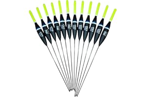 SRG POLE FLOATS 12 x Assorted Pole Floats (Pack 325Y12)