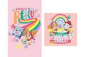 ‎DAMALOO damaloo 2X Gästehandtuch Kinder passend für Paw Patrol Fans - Kleines Handtuch Set 35x35 & Kinderhandtuch 30x50 - Kinderhandtücher aus Baumwolle für Hand, Gesicht & Haar - Baby Handtuch Set