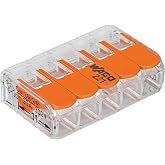 5x Wago Clamp 221-415 32A 450V Connection terminal 5-pole With lever