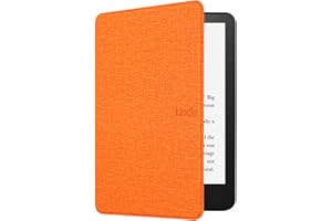 CIAOYE Case for 6.8" Kindle Paperwhite (11th Generation-2021) and Kindle Paperwhite Signature Edition, Light Shell Cover with Auto Wake/Sleep for Kindle Paperwhite 2021 E-Reader, Orange