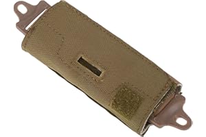 EVTSCAN Sac d'accessoires de Casque, Sac d'équilibrage de Casque Tactique 2 Couleurs, Pochette de contrepoids avec Cinq Blocs de comptage pour OPS Core Fast BJ PJ MH