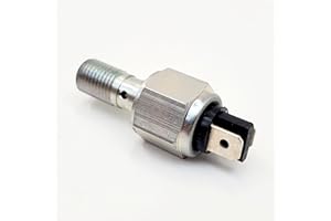 BILLET PROOF DESIGNS Hydraulic Rear Brake Light Switch for 2008-2017 Harley Dyna FXD Super Glide, FXDL Low Rider, FXDWG Wide Glide, FXDB Street Bob, FXDF Fat Bob, FLD Switchback - Replaces HD# 72026-08A - Made in Poland