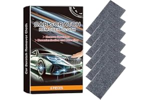 SONEAT Nano Sparkle Cloth for Car Scratches,6 Pack Nano Magic Cloth Scratch Remover Nano Sparkle Cloth for Car Scratch for Nano Cloth Repairing Light Paint Scratches,Surface Polishing (6)
