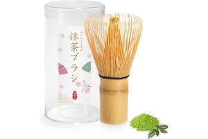 ADMYGO Handcrafted Bamboo Whisk Matcha Whisk, Bamboo Matcha Whisk for Perfect Matcha Tea Preparation, Durable and Sustainable Traditional Japanese Chasen Matcha Tea Whisk