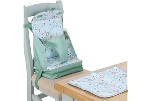 BABY POLAR GEAR Télésiège Polar Gear Safari avec dossier pour jeunes enfants de 1 à 3 ans, pratique et léger et équipé d'une poche pour napperon.