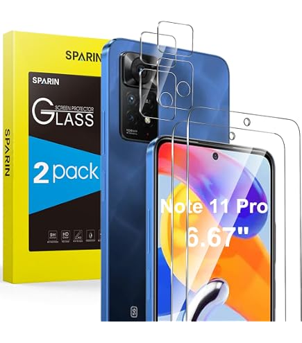 Ivoler Klare Hülle Für Xiaomi Redmi Note 12 4G – Inkl. 2 Panzerglas, Stoßfest, Transparent, Vergilbungsfrei
