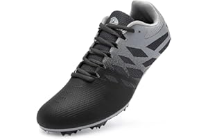 IFRICH Leichtathletikschuhe für Herren, Damen, Kinder, Jungen, Mädchen, 8 Spikes, 100–400 m, Laufschuhe, Rennschuhe, professionelle Sprint-Sport-Sneaker