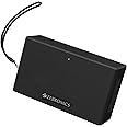 ZEBRONICS Sonic POD S, Portable Bluetooth Speaker, 8 Watts, Upto 12h Backup, Passive Radiator, Call Function, Bluetooth v5.3 | mSD | AUX, TWS, with Carry Loop (Black)