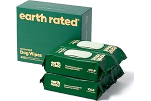 EARTH RATED Terra votate - Confezione Cane e Gatto salviettine