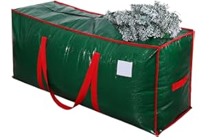DNTORX Christmas Tree Storage Bag, Extra Large Heavy Duty Festive Season Multipurpose Storage Bag Ideal for Up to 7.5 Ft Tall Xmas Trees and Other Decorations Green