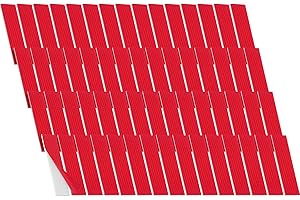 ZOKABOC 60 Pack Number Plate Sticky Foam Pads, Adhesive License Plate, Number Plate Fixing Self-adhesive for Car License Number Plate Fixing, Double Sided