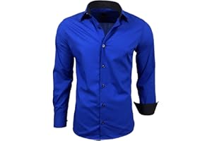 Subliminal Mode Camisa de Vestir para Hombre