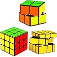 D ETERNAL Cube 2X2 3x3 and Gold Mirror Cube High Speed Magic Puzzle Cubes Combo
