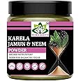 Aura Kriya Pure Neem Karela Jamun Powder for Sugar Management (100 gm, Pack of 1)